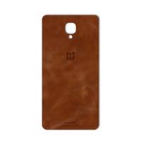 MAHOOT Buffalo Leather Special Sticker for OnePlus 3 برچسب تزئینی ماهوت مدل Buffalo Leather مناسب برای گوشی OnePlus 3