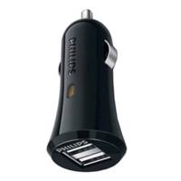 Philips Dual USB Car Charger10.5W_DLP2257 شارژر فندکی خودرو فیلیپس 10.5w