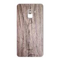 MAHOOT Walnut Texture Sticker for Samsung A8 2018 برچسب تزئینی ماهوت مدل Walnut Texture مناسب برای گوشی Samsung A8 2018