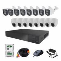 AHD Photon Retail Commercial And Residential Surveillance 16 Camera Network Video Recorder - سیستم امنیتی ای اچ دی فوتون کاربری مسکونی و فروشگاهی 16 دوربین