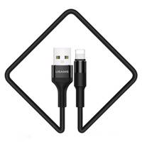 Usams U5 USB To Lightning Iphone Cable 1.2m کابل تبدیل USB به لایتنینگ آیفون یوسمز مدل U5 به طول 1.2 متر