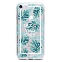 Good Vibes Only Case Cover For iPhone 7 /8 کاور ژله ای وینا مدل Good Vibes Only مناسب برای گوشی موبایل آیفون 7 و 8