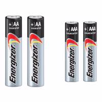 Enegizer Max Alkaline AA And AAA Battery 4pcs - باتری قلمی و نیم قلمی انرجایزر مدل MAX Alkaline بسته 4 عددی