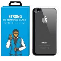 Strong Tempered Glass Back Protector Back For Apple iPhone 4/4S محافظ پشت شیشه ای تمپرد Strong مناسب برای گوشی موبایل اپل آیفون 4/4S