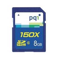 Pqi SDHC Card 8GB Class 10 کارت حافظه اس دی اچ سی پی کیو آی 8 گیگابایت کلاس 10