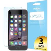 Spigen Crystal Screen Protector For Apple iPhone 6 Plus/6s Plus Pack Of 3 - محافظ صفحه نمایش اسپیگن مدل Crystal مناسب برای گوشی موبایل آیفون 6 پلاس/6s پلاس بسته 3 عددی