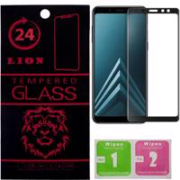 LION 5D Full Glue Glass Screen Protector For Samsung Galaxy A7 2018 - محافظ صفحه نمایش تمام چسب لاین مدل 5D مناسب برای گوشی سامسونگ Galaxy A7 2018