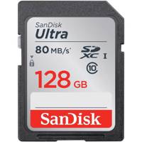 SanDisk Ultra UHS-I U1 Class 10 533X 80MBps SDXC - 128GB کارت حافظه SDXC سن دیسک مدل Ultra کلاس 10 استاندارد UHS-I U1 سرعت 533X 80MBps ظرفیت 128 گیگابایت
