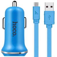 Hoco Z1 Car Charger With microUSB Cable - شارژر فندکی هوکو مدل Z1 همراه با کابل microUSB