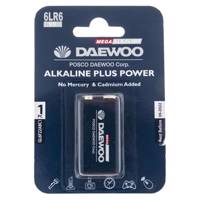 Daewoo Alkaline plus Power 9V Battery باتری کتابی دوو مدل Alkaline plus Power