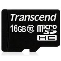 Transcend MicroSD Card 16GB Class 10 کارت حافظه میکرو اس دی ترنسند 16 گیگابایت کلاس 10
