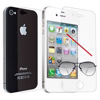 Apple iPhone 4/4S Ozaki iCoat Anti-Fingerprint And Glare Screen Protector - محافظ صفحه نمایش اوزاکی مدل Anti Fingerprint مناسب برای گوشی موبایل آیفون 4/4S