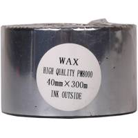 NP Wax 40mm x 300m Label Printer Ribbon ریبون پرینتر لیبل زن NP مدل Wax 40mm x 300m