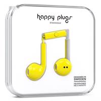 Happy Plugs Earbud Plus Yellow Headphones - هدفون هپی پلاگز مدل Earbud Plus Yellow