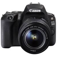 Canon EOS 200D Digital Camera with EF-S 18-55 mm f/3.5-5.6 DC Lens دوربین دیجیتال کانن مدل EOS 200D به همراه لنز EF-S 18-55 mm f/3.5-5.6 DC