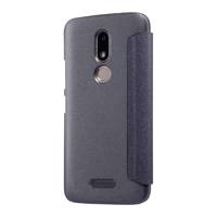 Nillkin New Leather Sparkle Flip Cover For Motorola Moto M کیف کلاسوری نیلکین مدل New Leather Sparkle مناسب برای گوشی موبایل موتورولا Moto M