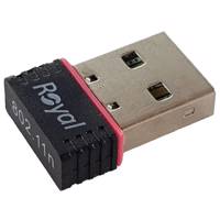 Royal Wireless RW - 110 USB Adapter - کارت شبکه USB بی سیم رویال مدل RW -110