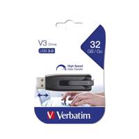 Verbatim Store n Go V3 SupperSpeed USB Drive 32GB فلش مموری ورباتیم مدل Store n Go V3 USB Drive ظرفیت 32 گیگابایت