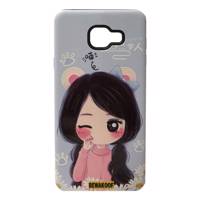 کاور بیواکف مدل cute girl مناسب برای گوشی موبایل سامسونگ Galaxy A7 2016