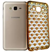Gold Diamond Cover for samsung j5 2015 کاور ژله ای مدل Gold Diamond مناسب برای گوشی سامسونگ J5
