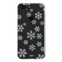 Snowflakes Hard Case Cover For iPhone 7 plus/8 Plus کاور سخت مدلSnowflakes مناسب برای گوشی موبایل آیفون 7 پلاس و 8 پلاس