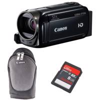 Canon Legria HF R506 With Bag And 8GB Sandisk SDHC Card - دوربین فیلم برداری کانن Legria HF R506 همراه کیف و کارت حافظه 8 گیگابایتی سندیسک