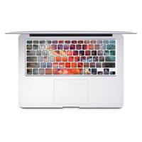 Wensoni Color Splash Art Keyboard Sticker With Persian Label For MacBook برچسب تزئینی کیبورد ونسونی مدل Color Splash Art به همراه حروف فارسی مناسب برای مک بوک