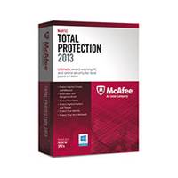 McAfee Total Protection 2013 - 3 PCs مک آفی توتال پروتکشن 2013 - مخصوص سه کاربر