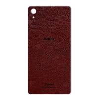 MAHOOT Natural Leather Sticker for Sony Xperia Z2 برچسب تزئینی ماهوت مدلNatural Leather مناسب برای گوشی Sony Xperia Z2