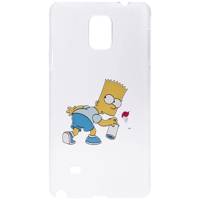 Bart Simpson Cover For Samsung Galaxy Note 4 - Type 3 - کاور گوشی موبایل مدل Bart Simpson مناسب برای سامسونگ گلکسی نوت 4 - طرح 3