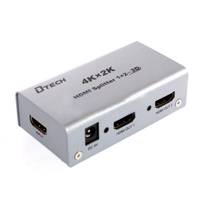 Dtech DT-7142 1x2 HDMI Splitter اسپلیتر 1 به 2 HDMI دیتک مدل DT-7142