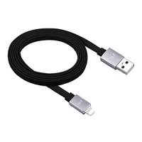 Just Mobile USb To Lightning Cable 0.35m کابل تبدیل USB به لایتنینگ جاست موبایل مدل AluCable Flat طول 0.35 متر