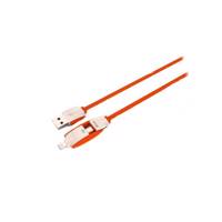 Emy My442 USB To lightning And Microusb Cable 1m کابل تبدیل USB به لایتنینگ و microUSB امی مدل my 442 به طول 1 متر