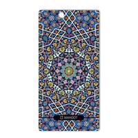 MAHOOT Imam Reza shrine-tile Design Sticker for Sony Xperia Z Ultra برچسب تزئینی ماهوت مدل Imam Reza shrine-tile Design مناسب برای گوشی Sony Xperia Z Ultra