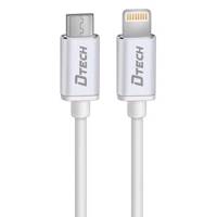 Dtech DT-T0011 USB-C to Lightning Cable 1.5m کابل USB-C به لایتنینگ دیتک مدل DT-T0011 طول 1 متر