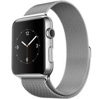 Apple Watch 42mm Stainless Steel Case with Milanese Loop ساعت هوشمند اپل واچ مدل 42mm Stainless Steel Case with Milanese Loop