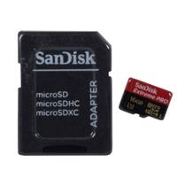 SanDisk Extreme PRO UHS-I 4K Class3 95MBps microSDXC With Adapter - 16G کارت حافظه Micro SDXC سن دیسک مدل Extreme PRO کلاس 3 استاندارد Extreme سرعت95Mb/s همراه آداپتور SD ظرفیت 16 گیگابایت