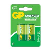 باتری متوسط سایز C جی پی مدل GreenCell بسته 2 عددی