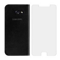 EW Cover RF7 Flip Cover With Tempered Glass For Samsung Galaxy A3 2017 کیف کلاسوری ای دبلیو کاور مدل RF7 به همراه محافظ صفحه مناسب برای گوشی موبایل سامسونگ گلکسی A3 2017