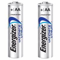 Energizer Ultimate Lithium AA Battery 2pcs - باتری قلمی انرجایزر مدل Ultimate Lithium بسته 2 عددی