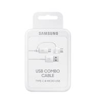 samsung usb combo cable type c and micro usb - کابل سامسونگ با تبدیل type c و micro usb