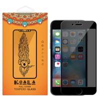 KOALA Privacy Glass Screen Protector For Apple iPhone 6/6S محافظ صفحه نمایش شیشه ای کوالا مدل Privacy مناسب برای گوشی موبایل اپل آیفون 6/6S