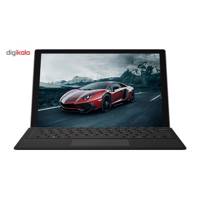 Microsoft Surface Pro 2017 - Tablet with Black Type Cover and STM Dux Cover تبلت مایکروسافت مدل Surface Pro 2017 به همراه کیبورد Black Type Cover و کاور اس تی ام مدل Dux