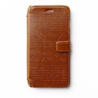 Apple iPhone 6 Plus Zenus Lettering Diary Cover کیف زیناس لترینگ دایری مناسب برای گوشی موبایل آیفون 6 پلاس