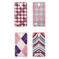 Huawei Ascend G700 TPU Fit Case 4 In 1 Package Pattern 2 - 4 عدد کاور TPU فیت کیس در یک پکیج طرح 2 مناسب برای گوشی موبایل هوآوی اسند G700