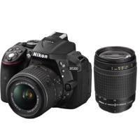 Nikon D5300 kit 18-55 mm And 70-300 mm F/4-5.6G Digital Camera دوربین دیجیتال نیکون مدل D5300 به همراه لنز 18-55 و 70-300 میلی متر F/4-5.6G
