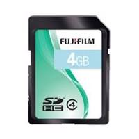FujiFilm SDHC Card 4GB Class 4 - کارت حافظه اس دی فوجی فیلم 4 گیگابایت کلاس 4