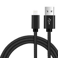 Wake Up World 1BC-Date Transfer 2m USB To Lightning Cable کابل دیتا لایتنینگ 2 متری مدل Data Transfer با قابلیت انتقال دیتا و شارژ برای گوشی های اپل X / 8/8 Plus / 7/7 Plus / 6/6 Plus / 5s / iPad