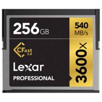 Lexar Professional CFast 2.0 3600X 540MBps CF- 256GB کارت حافظه CF لکسار مدل Professional CFast 2.0 سرعت 3600X 540MBps ظرفیت 256 گیگابایت