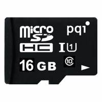 Pqi UHS-I U1 Class 10 85MBps microSDHC With Adapter - 16GB کارت حافظه microSDHC پی کیو آی کلاس 10 استاندارد UHS-I U1 سرعت 85MBps همراه با آداپتور SD ظرفیت 16 گیگابایت